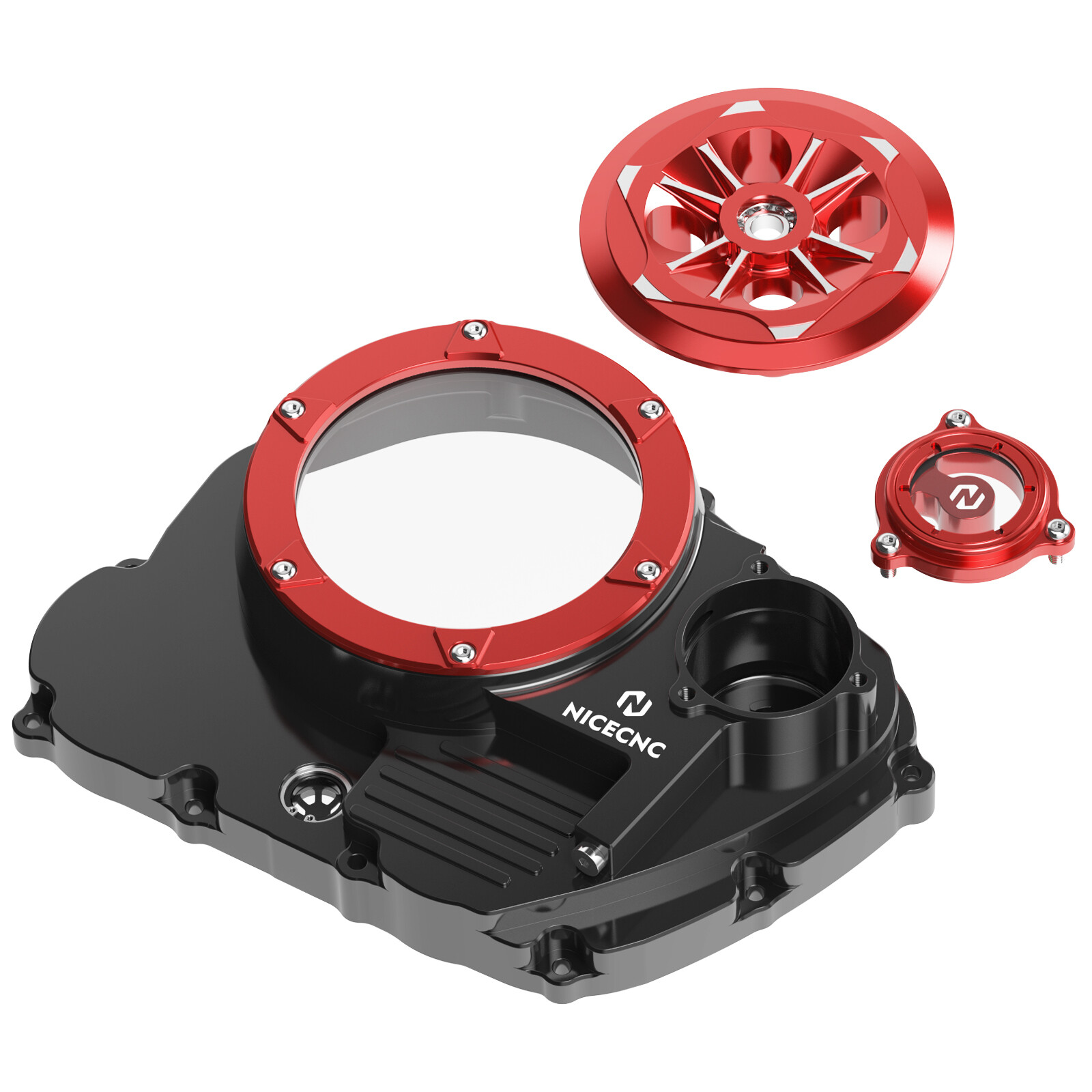 NiceCNC Right Engine Clutch Cover Guard Protector For Honda XR650L 1993-2024