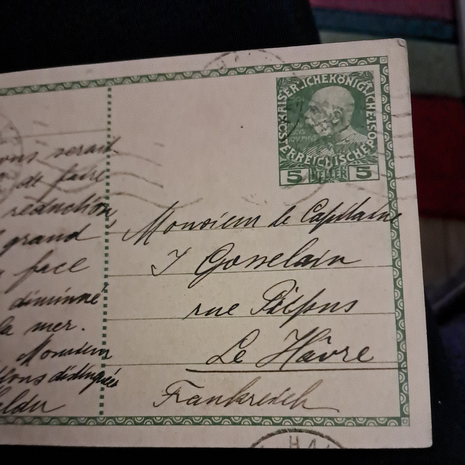 1911 PRAGUE POSTCARD