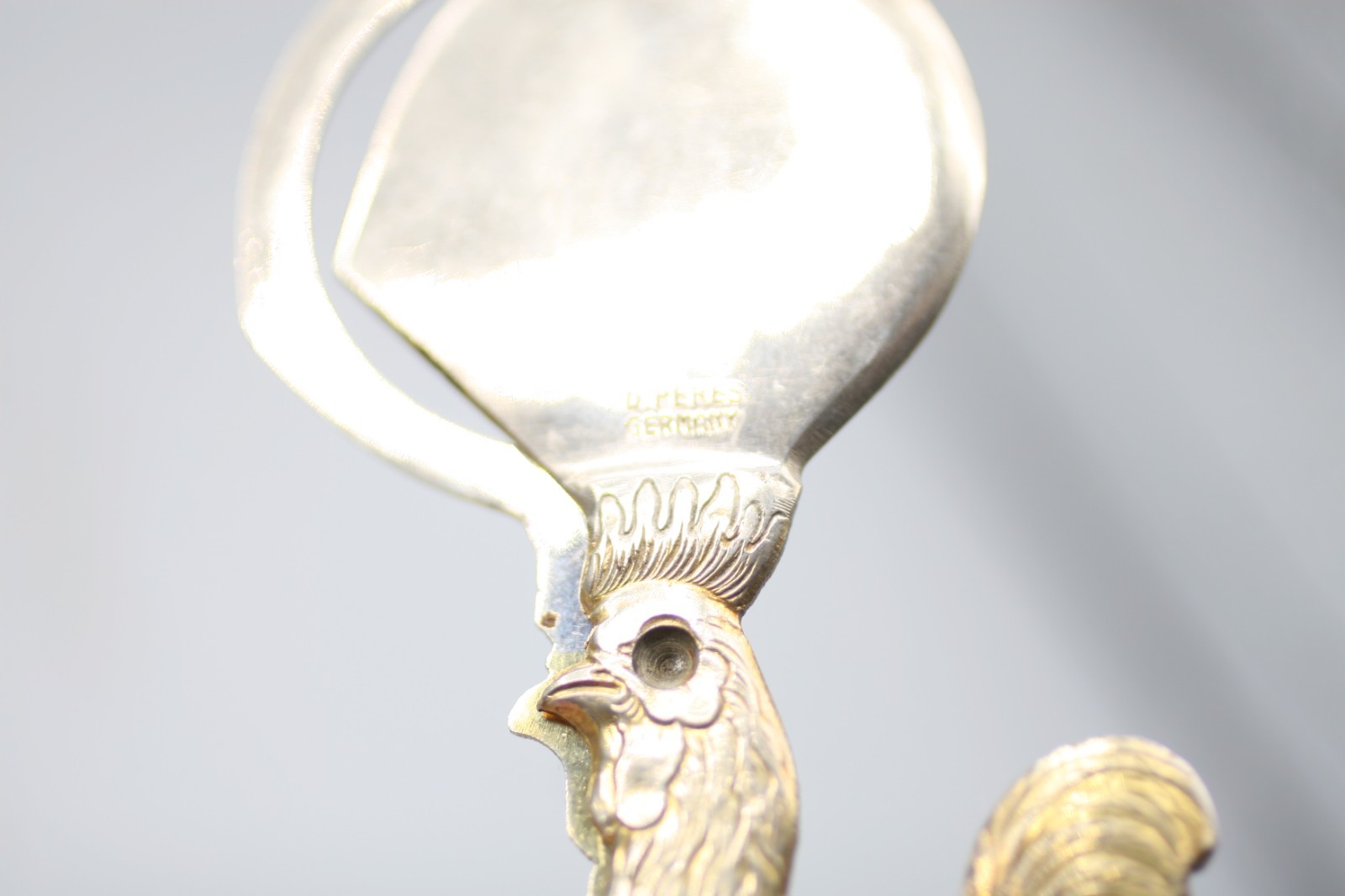 Vintage D. PERES Solingen Egg Cutter Scissors Germany L1