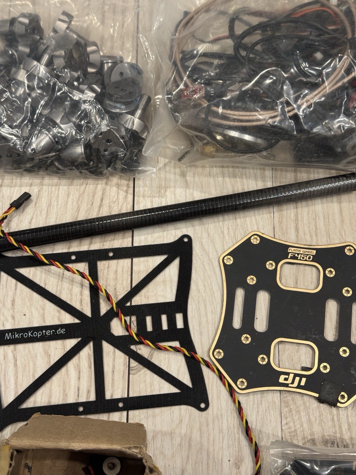 Massive Drone Builder Parts Lot MikroKopter Hitec Motors ESCs UAV