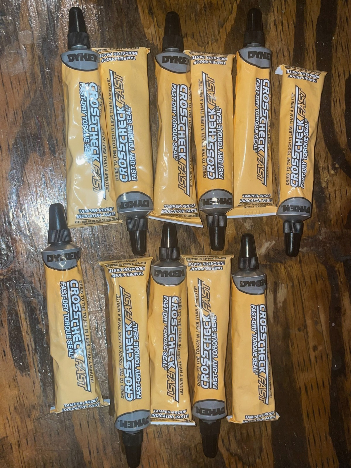 Dykem 83314, Cross Check Torque Seal, Tamper-Proof Indicator Paste, Orange, 1 oz