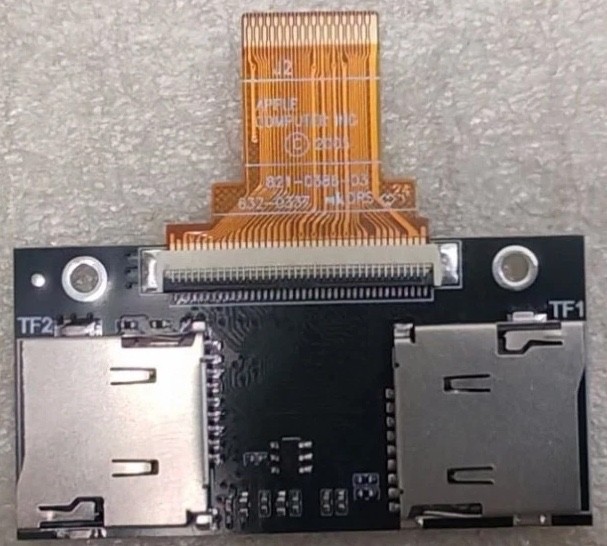 Dual Micro SD Adapter for iPod Classic 5th-7th Gen TF Card Slot Replacement New