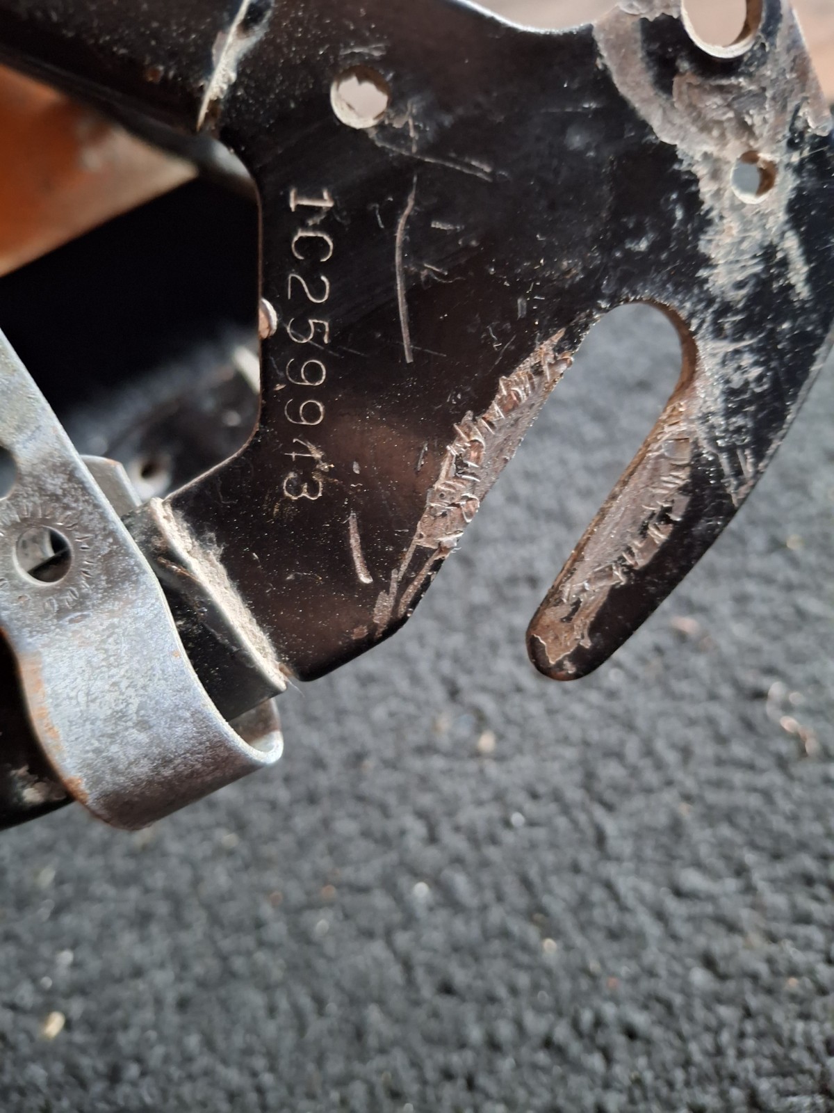 Huffy Muscle Bike 20" Frame Set Og Paint Cheater Slick Dragster Gremlin