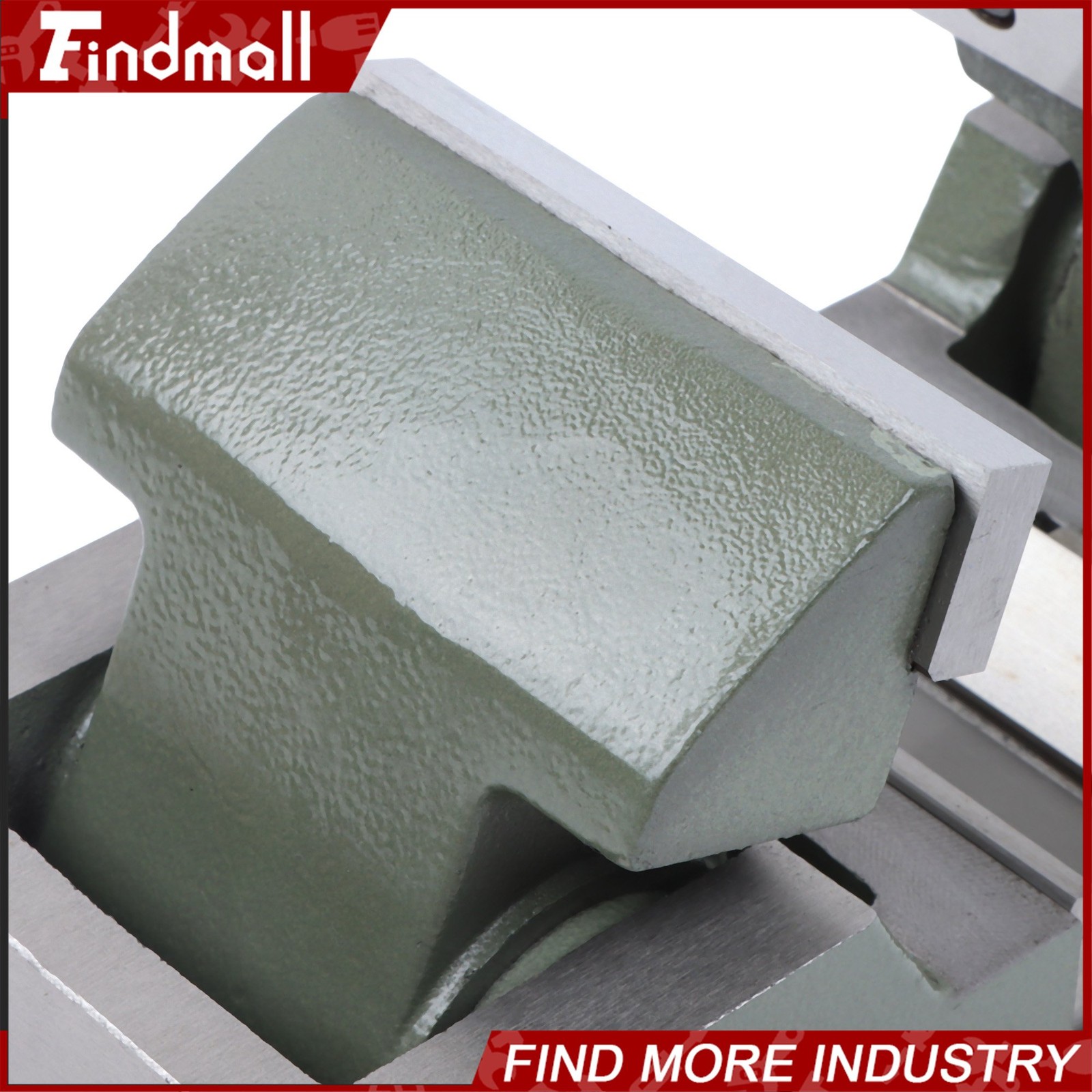 Findmall 4" Machine Vise Horizontal Vertical For Holding Shafts And Round Parts