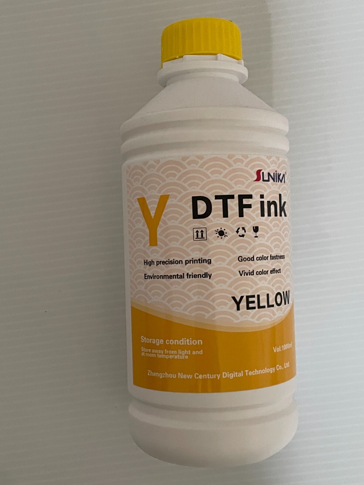 DTF Ink For Transfer Film 1L (1000ml), Refill for DTF Printers (C M Y K White)