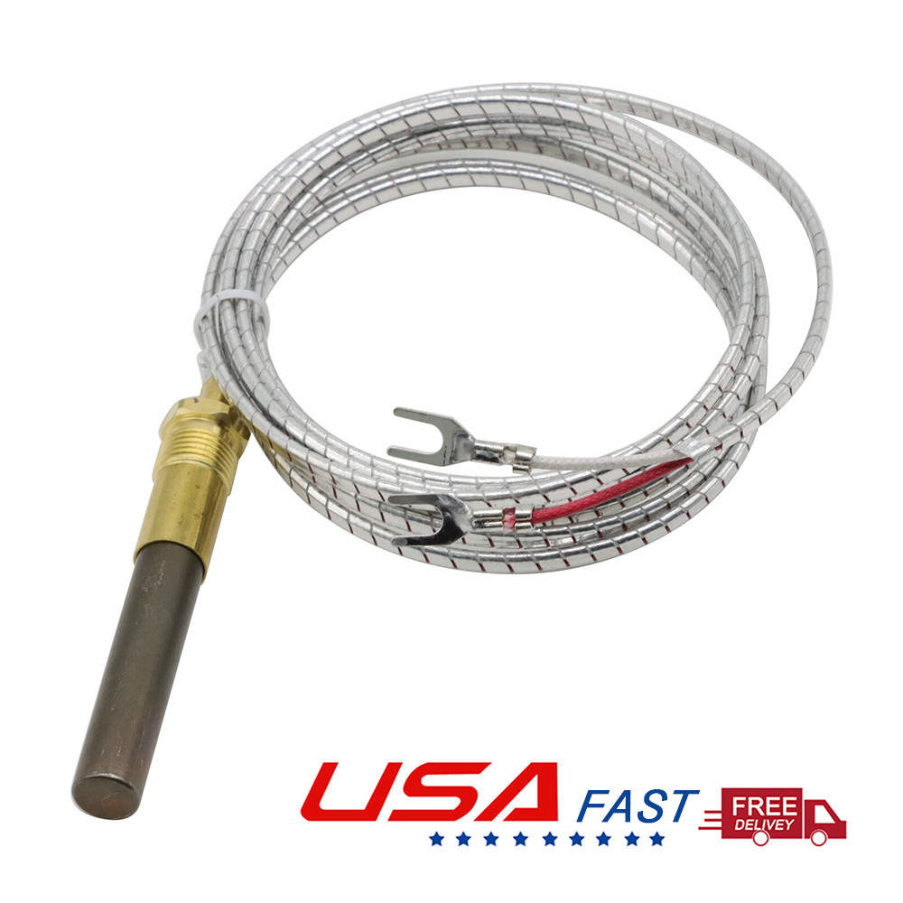 Two Lead Thermopile 72" Replacement for Bakers Pride M1265x Armored