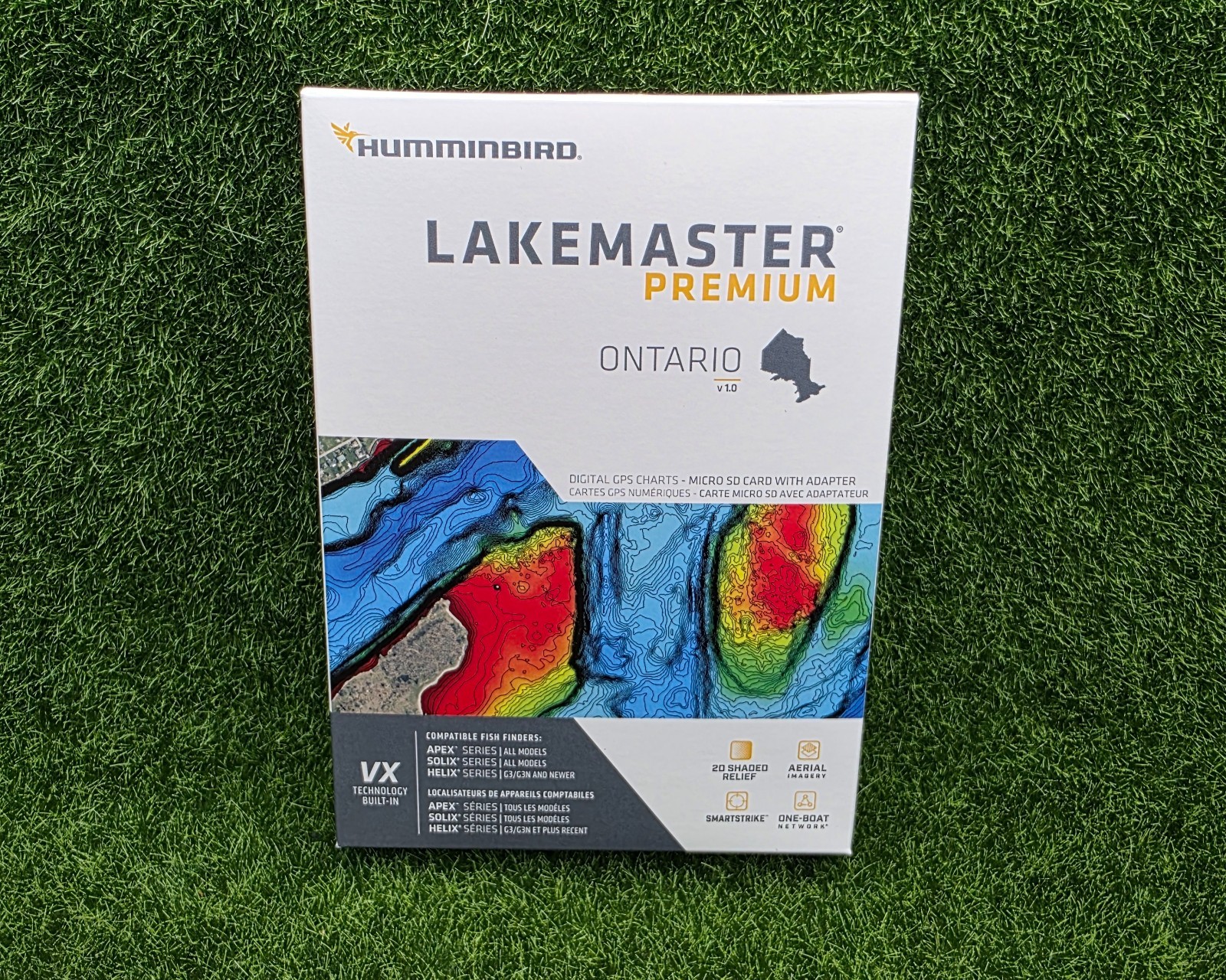 Humminbird LakeMaster VX Premium [ONTARIO V1] APEX/SOLIX/HELIX - 602020-1