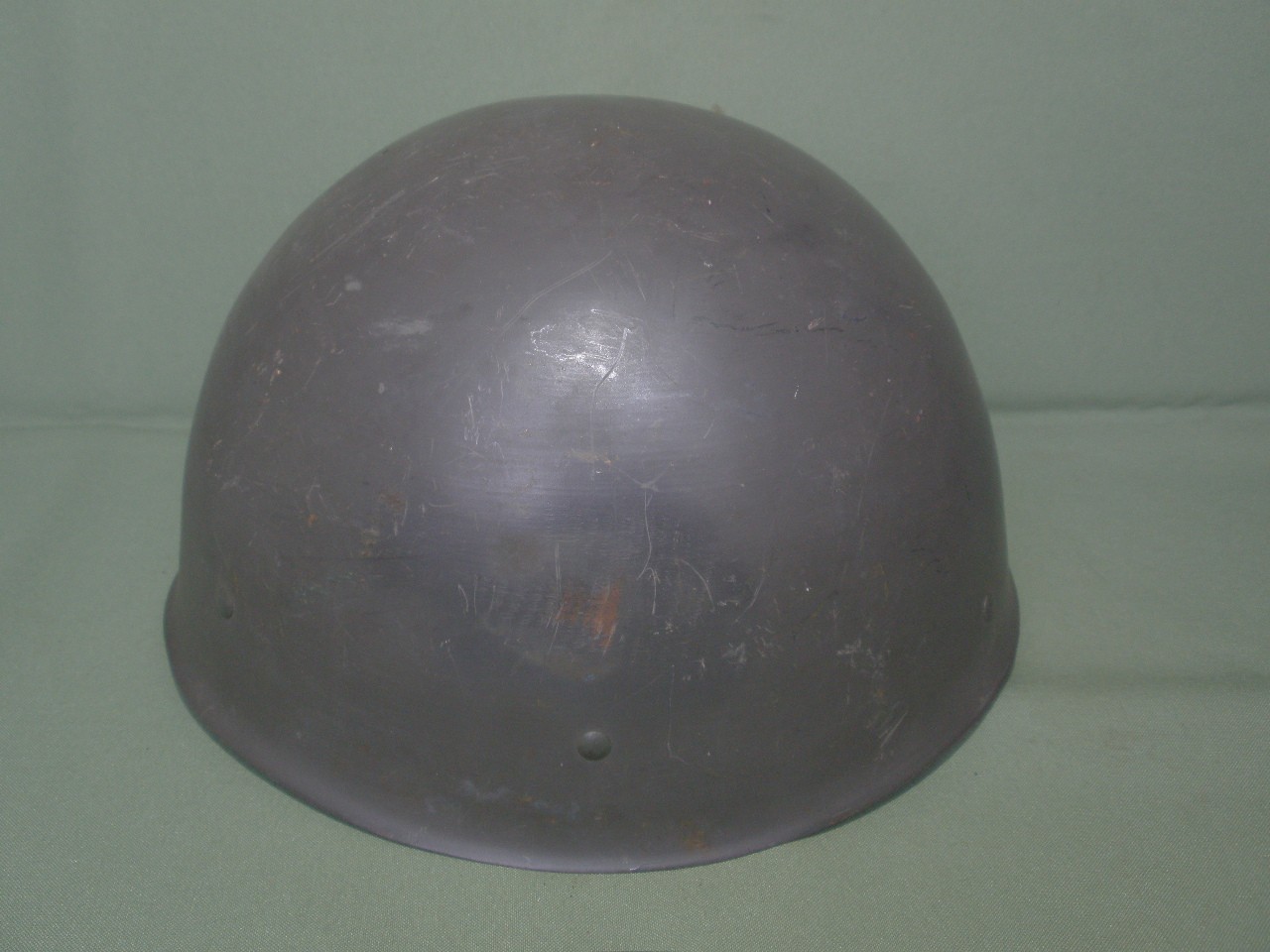 M-37 Sweden army helmet. Size 57-61. Liner & chinstrap.
