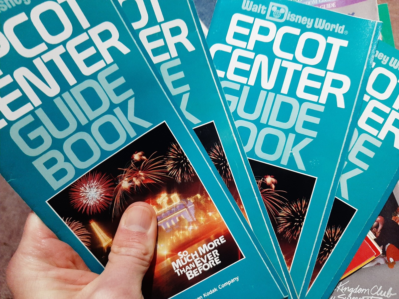 HUGE LOT - DISNEY WORLD and FLORIDA Sites - Brochures Books Souvenirs - 80s-90s