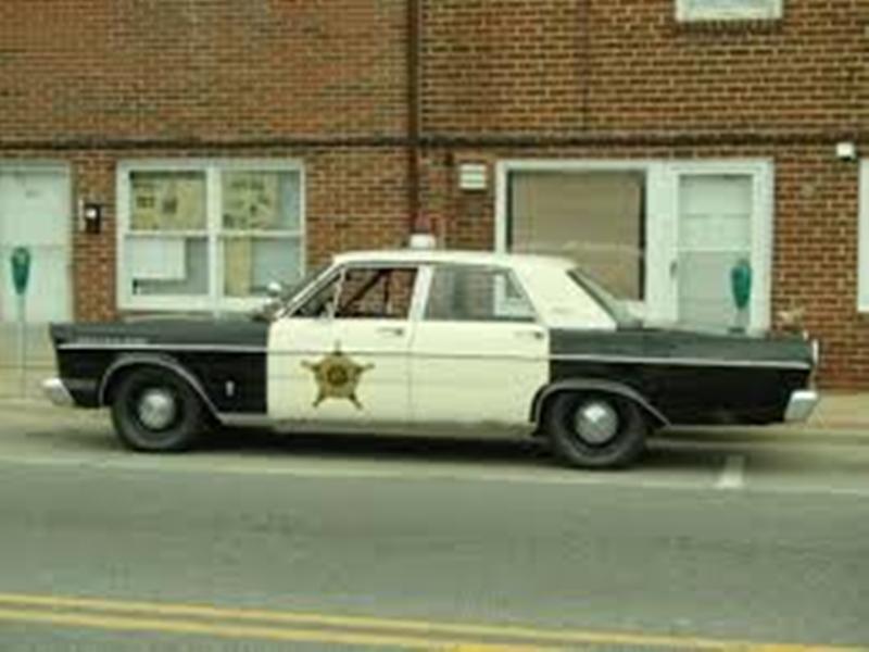 Mayberry Sheriff Andy Griffith Police Car & Wally's 1/64 Scale Slot Car Decals