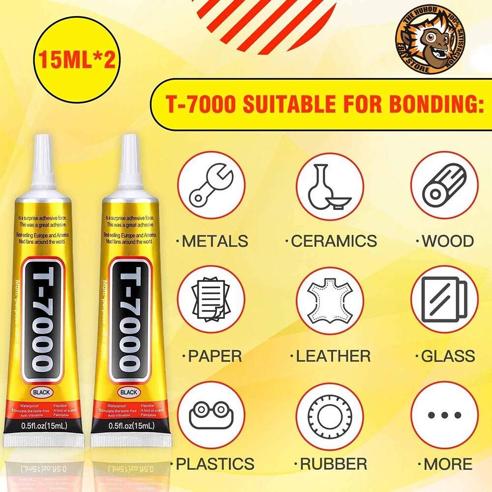 T-7000 Rhinestone Black Glue Multi-purpose For Jewelry Glass Phone Waterproof