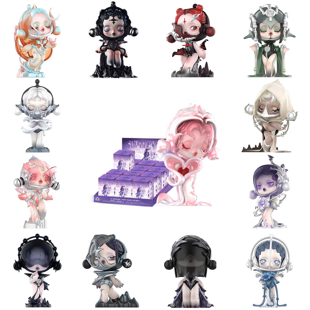 POP MART Skullpanda The Sound Series Confirmed Figure Toy Sealed Bag in Open Box