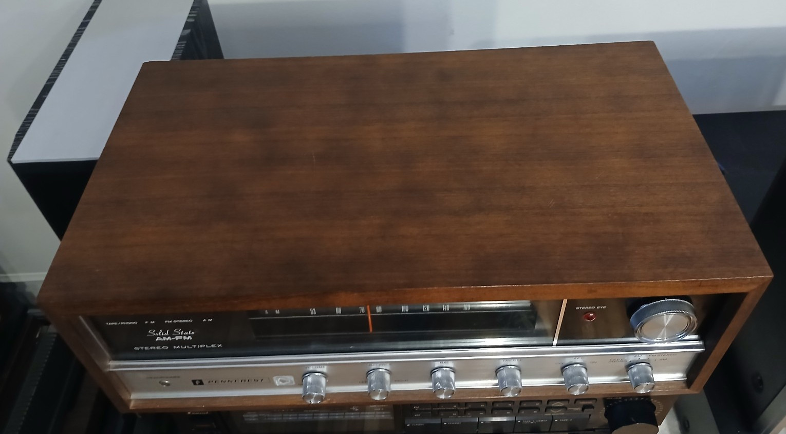 VTG Penncrest 6912A Solid State AM-FM Multiplex Stereo-Free Shippin-Works-S. Vid