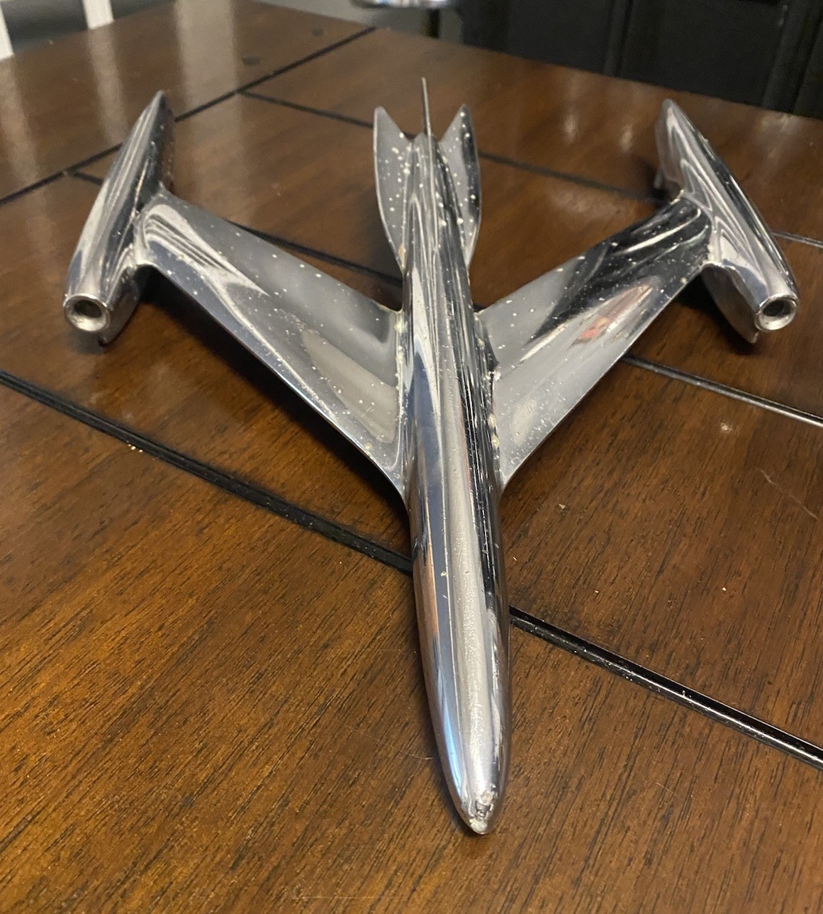 Vintage 1950s OEM Gerity No. 562715 Oldsmobile Jet Rocket 88 Hood Ornament