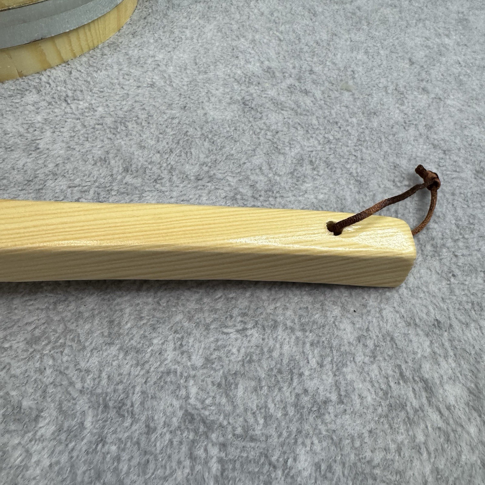 Wooden Sauna Bucket w Ladle And Sand Timer 1.3 Gal Pine Spa Steam Room Set