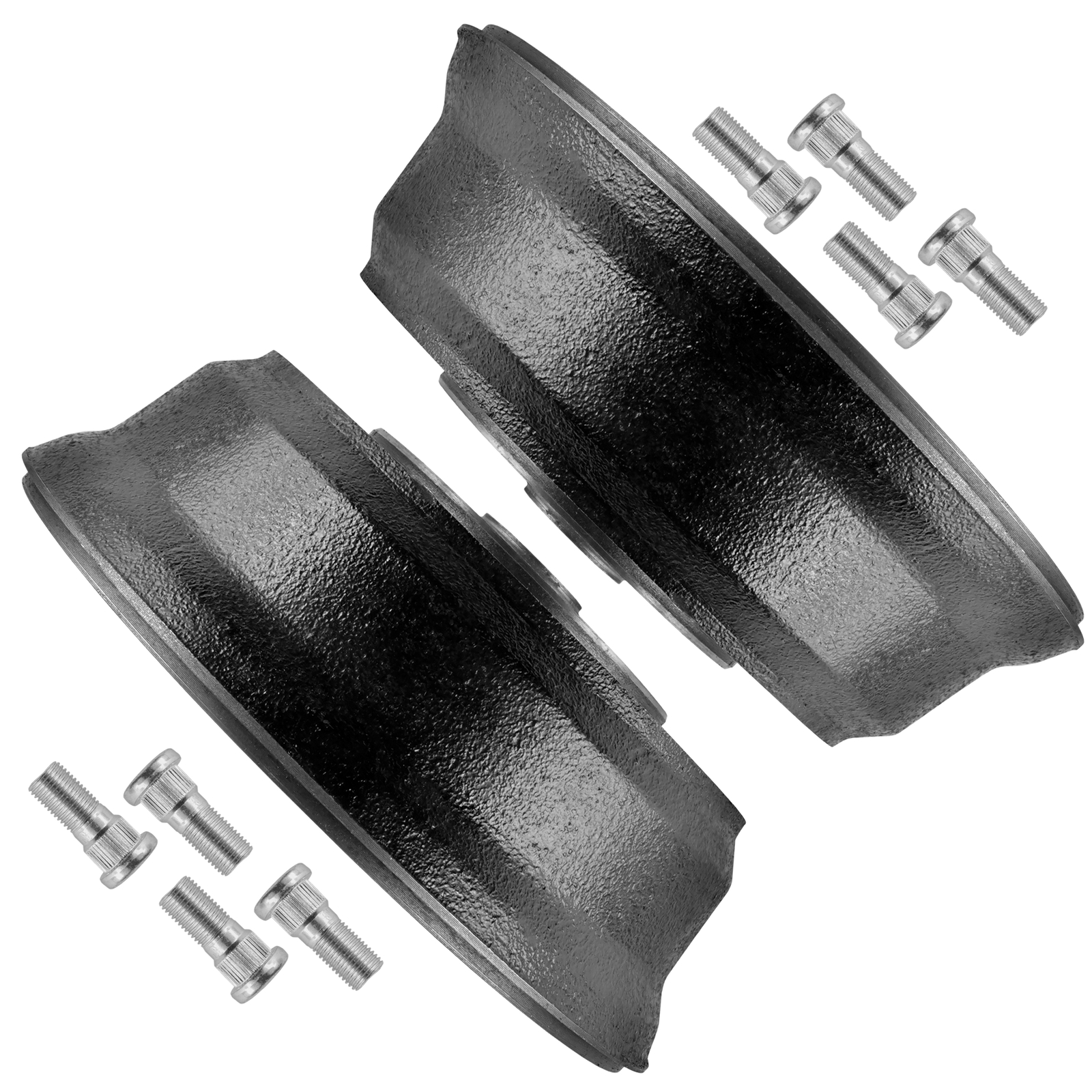 2x Rear Brake Hub L/R w/ Studs for NEW Kawasaki Mule 4010 4x4 KAF620M 2009-2021