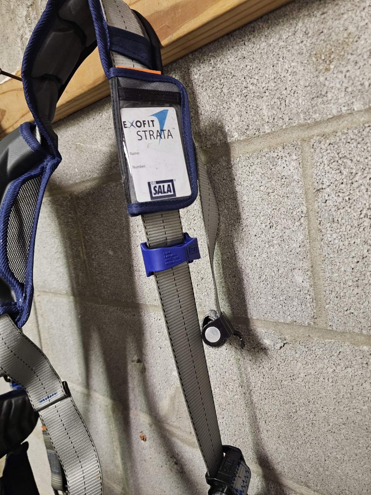 3M DBI-SALA EXOFIT STRATA XXL FULL BODY HARNESS FALL PROTECTION 1112539 XXL BELT