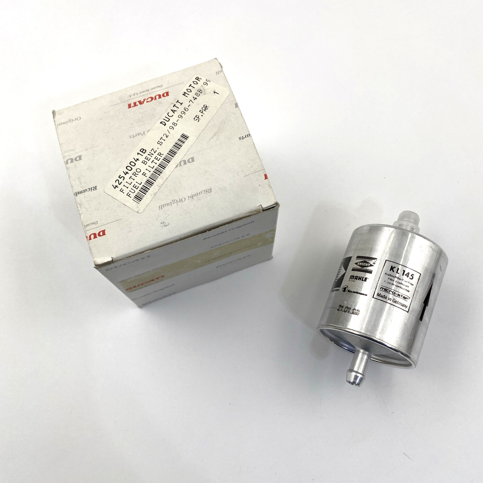 oem Ducati 42540041B Gas Petrol In Line Fuel Pump Filter Aprilia Motoguzzi