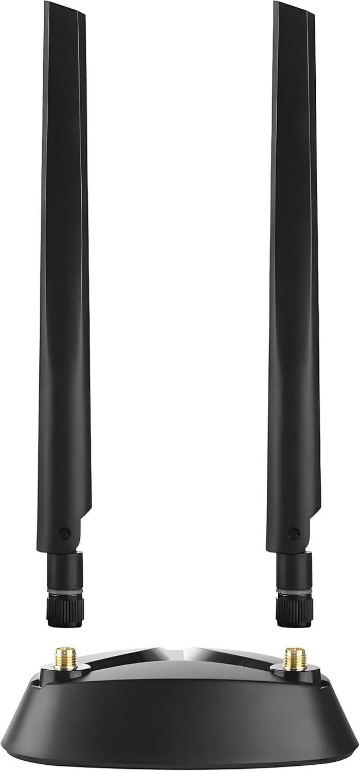 WiFi 6 6E Tri-Band Motherboard WIFI Boost Antenna up to 6GHz Magnetic Base Lot