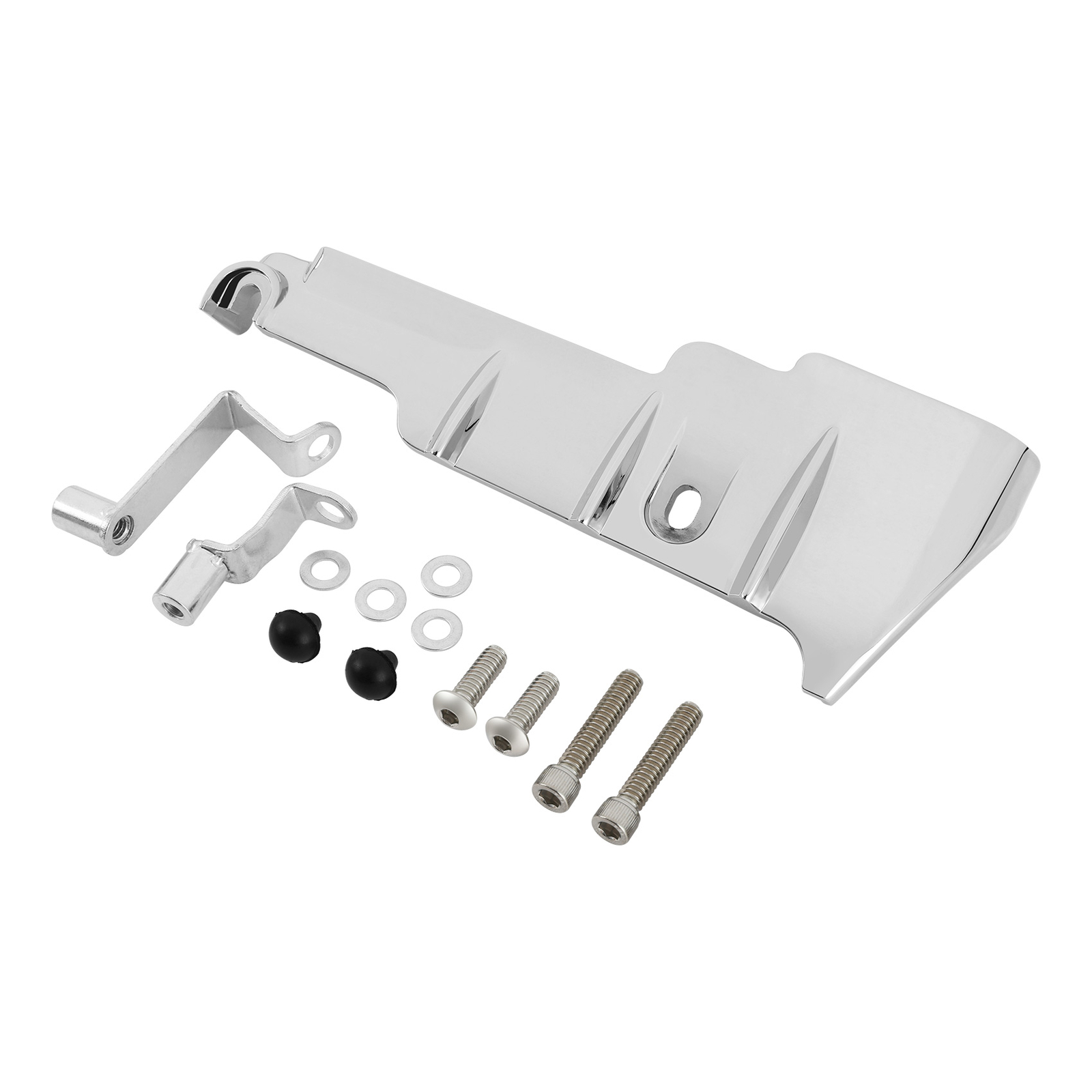 Chrome Rear Cylinder Base Cover Fit For Harley Touring Road King Glide 2009-2016