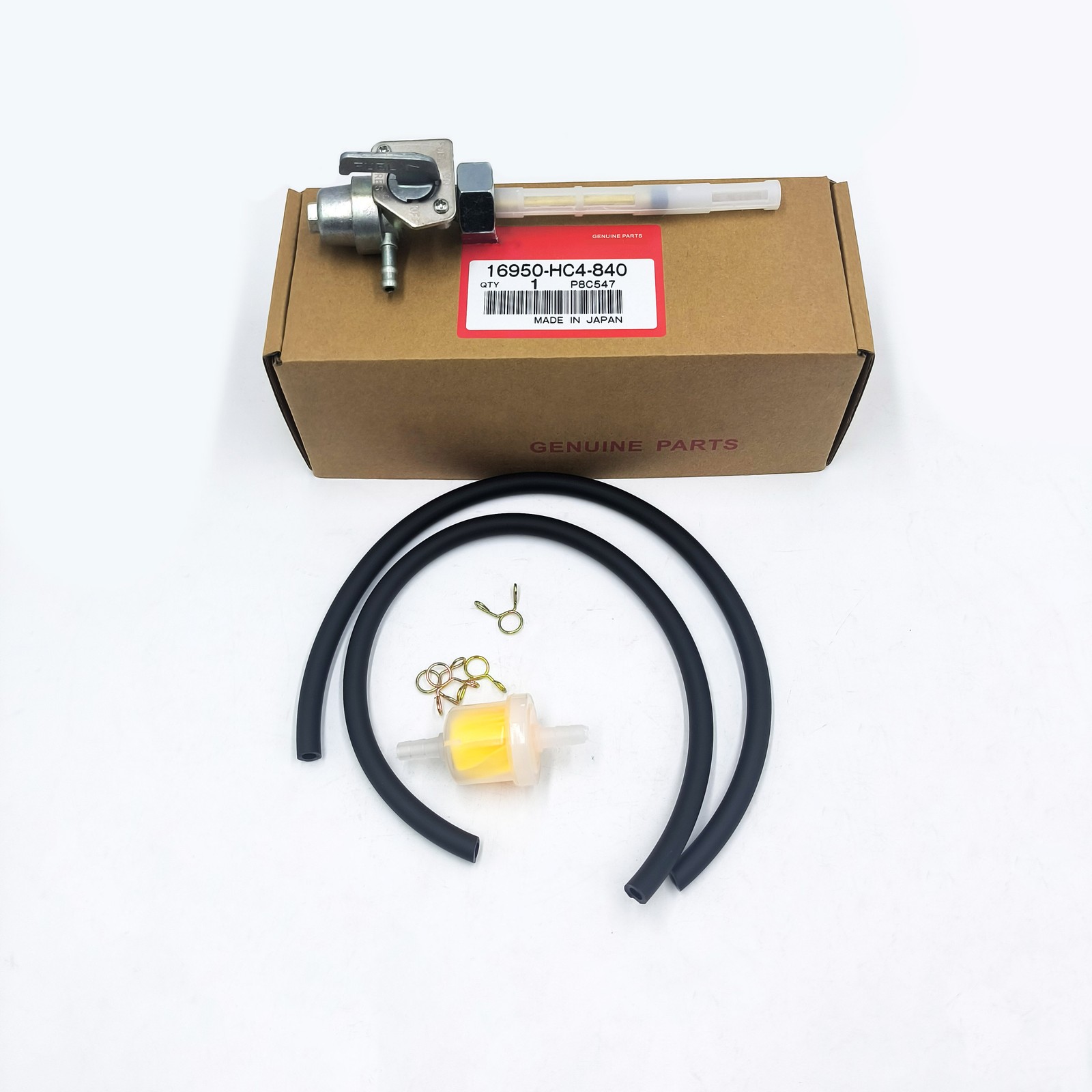 OEM New For Honda TRX250 TRX300 USA Fuel Petcock Valve Gas Tank Shut Off Switch