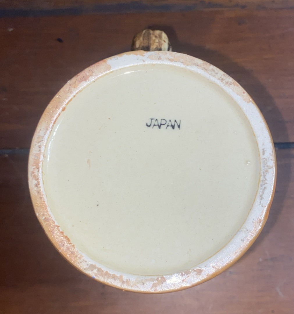 Vintage German Style Ceramic Beer Stein Mug Made in Japan