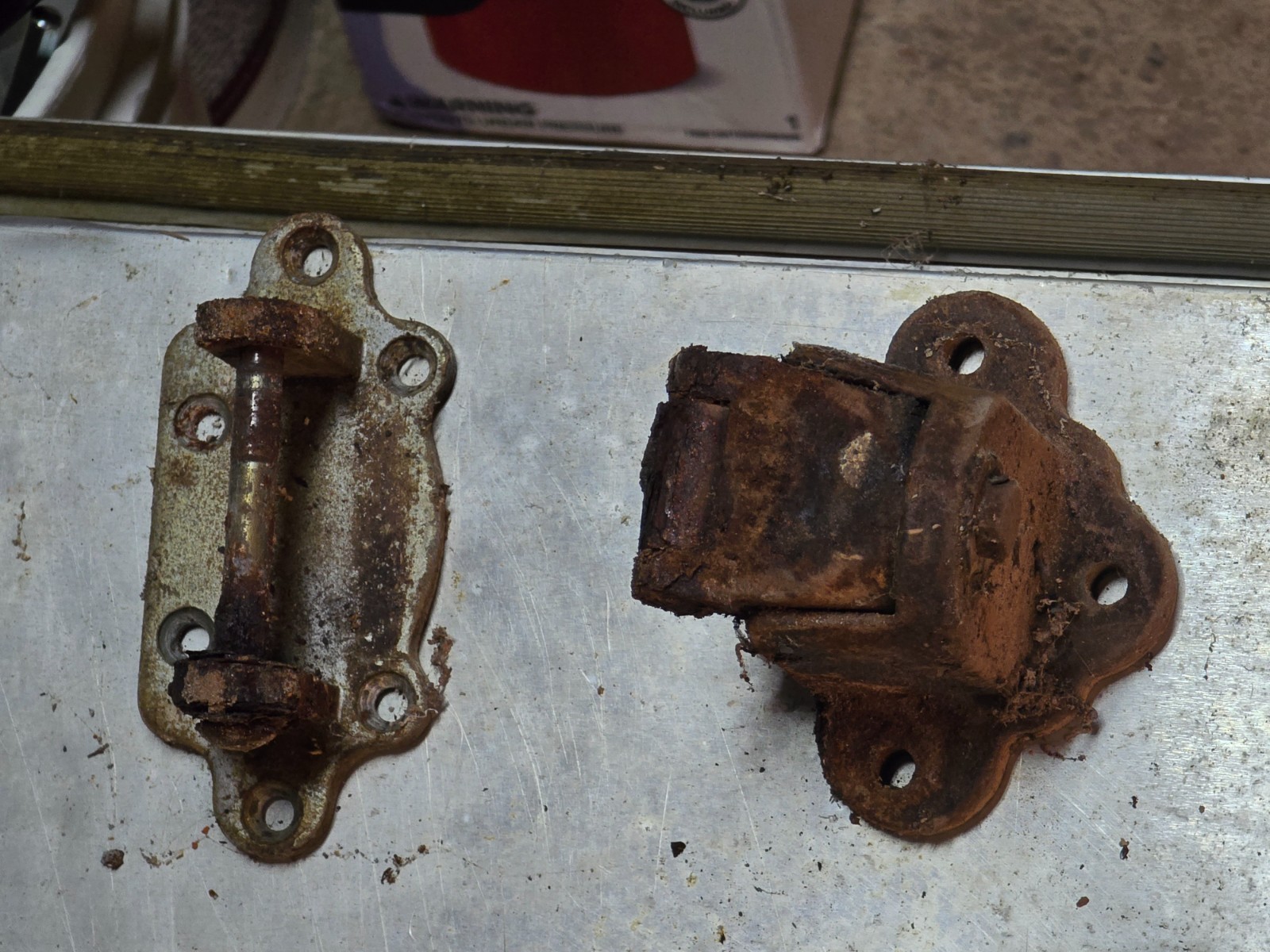 Vintage Ajax Philadelphia Walk-In Cooler Freezer Door Industrial Steel w Hardwar