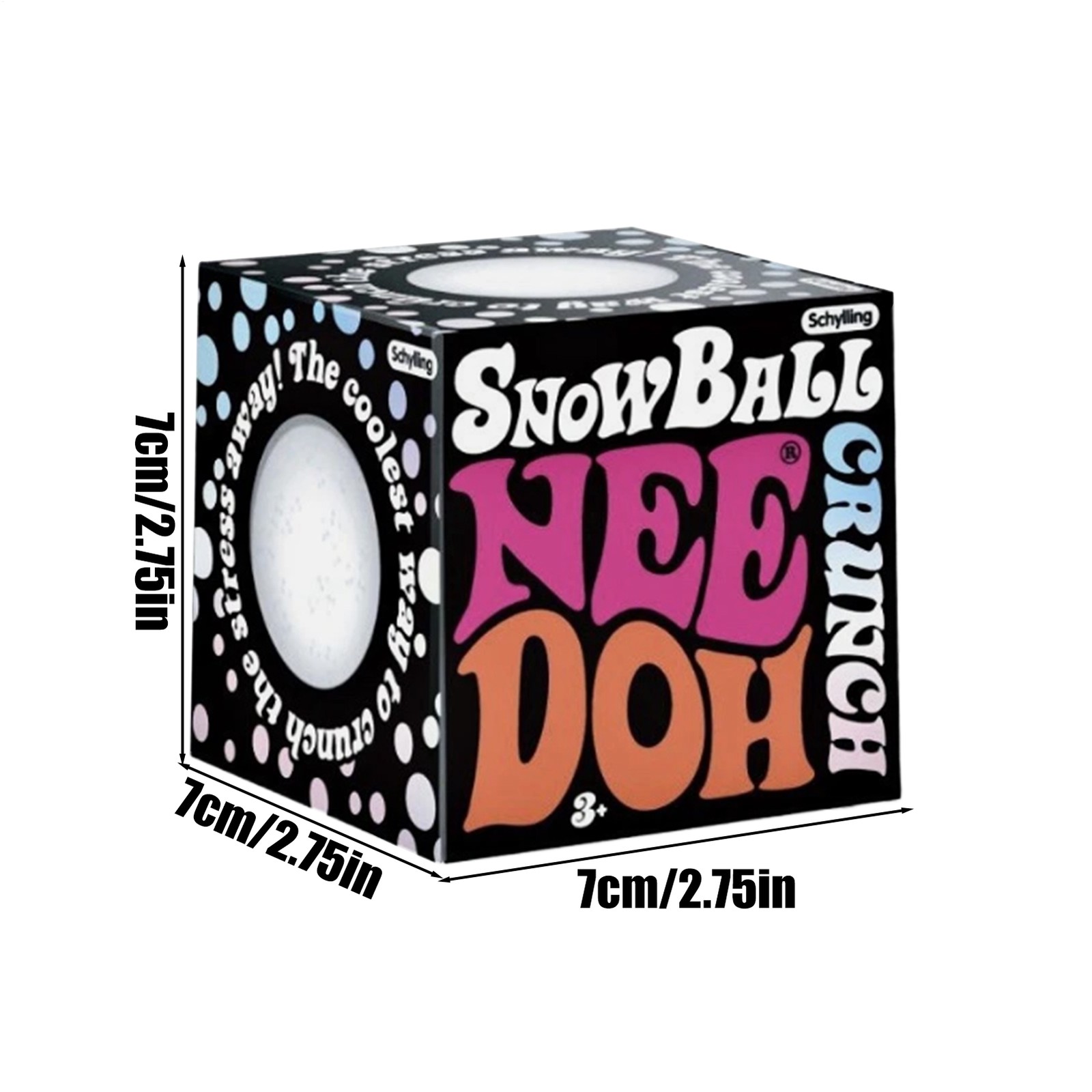 ULTRA SUPER RARE NeeDoh SnowballCrunch Stress