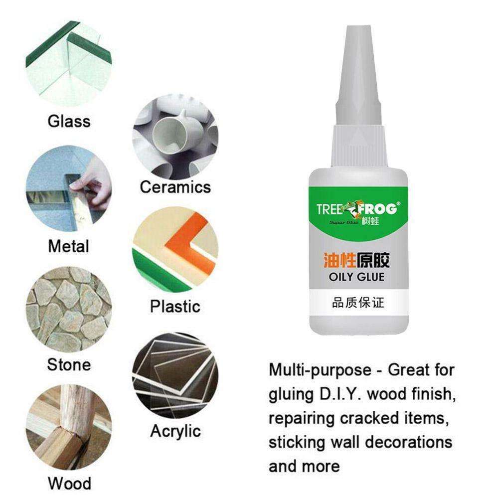 Universal Welding Tree Frog Oily Glue Plastic Wood Rubber Repair SALE Metal~