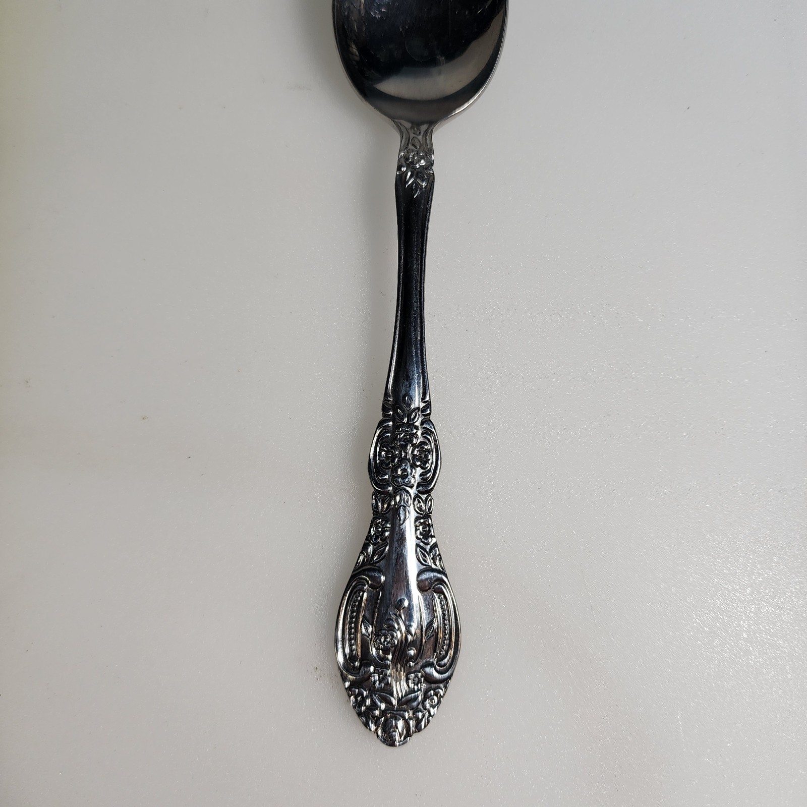 Springtime Stainless Steel Spoon Flatware Glossy Made In Japan 6.25"