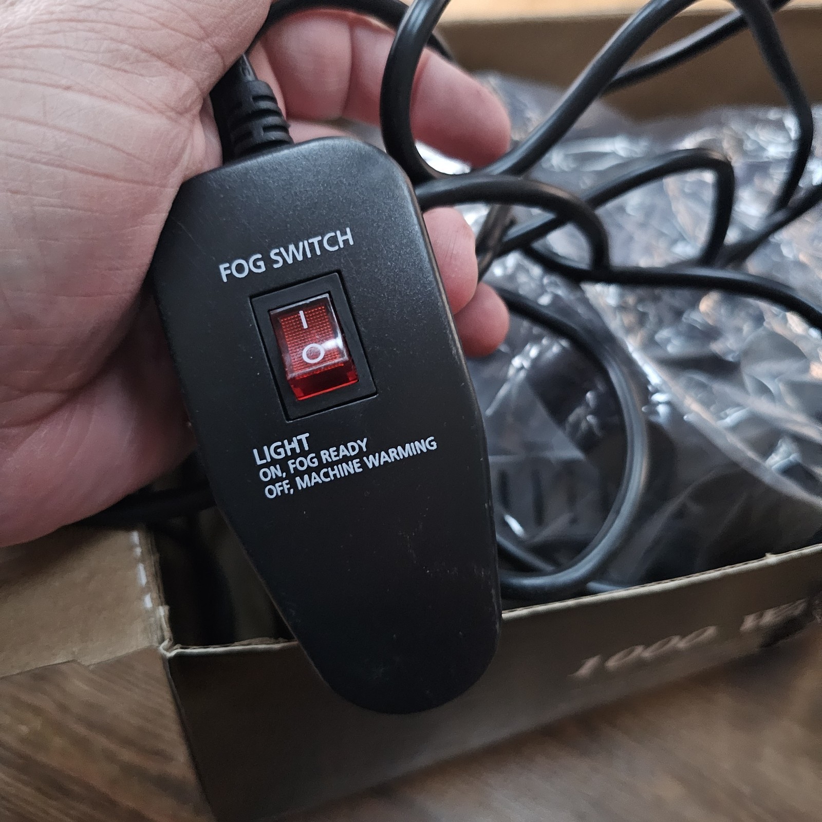 Spirit Halloween 1000 Watt Fog Machine Tested Works