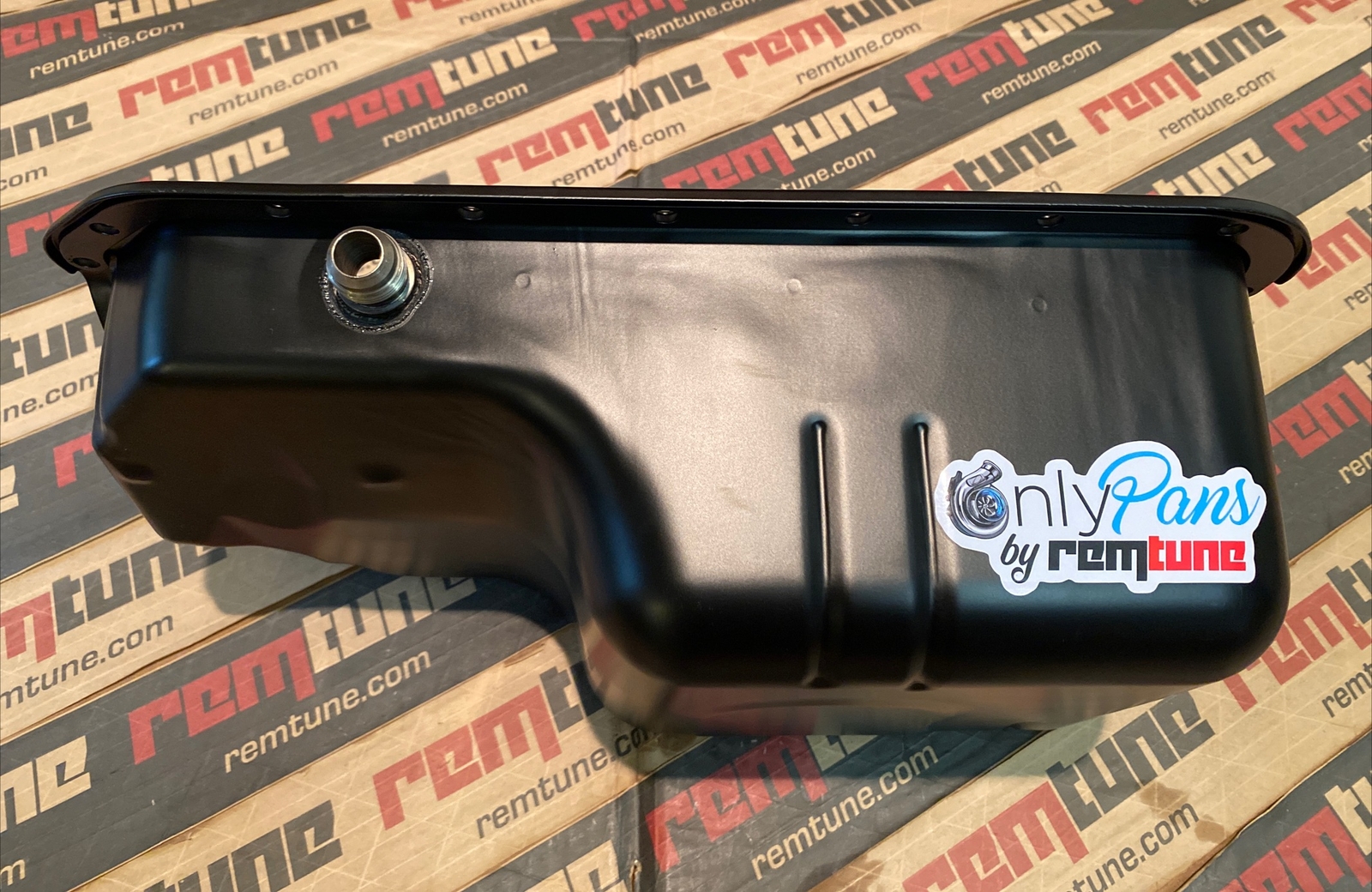 D Series D15/D16 Y7 Y8 VTEC Tapped Oil Pan Turbo 10AN Fitting TIG Welded