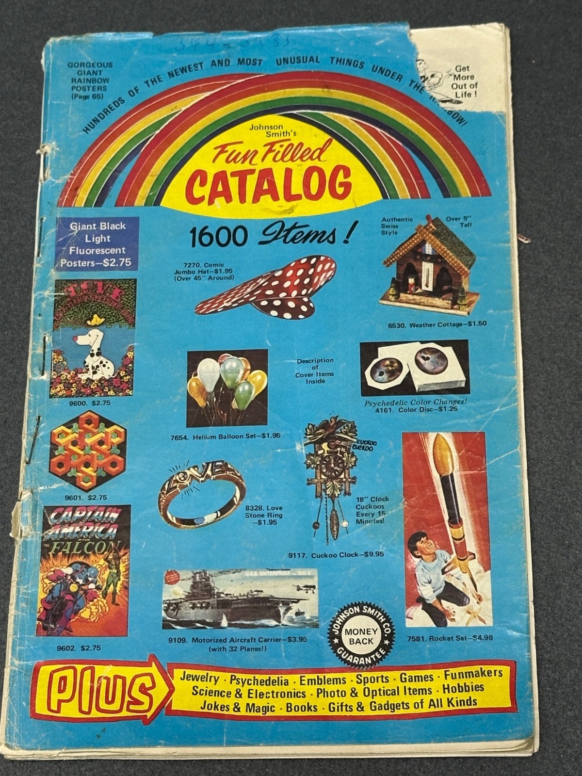 Johnson Smiths Fun Filled Catalog 1975 Vintage Retro Advertising 1600+ Unique It