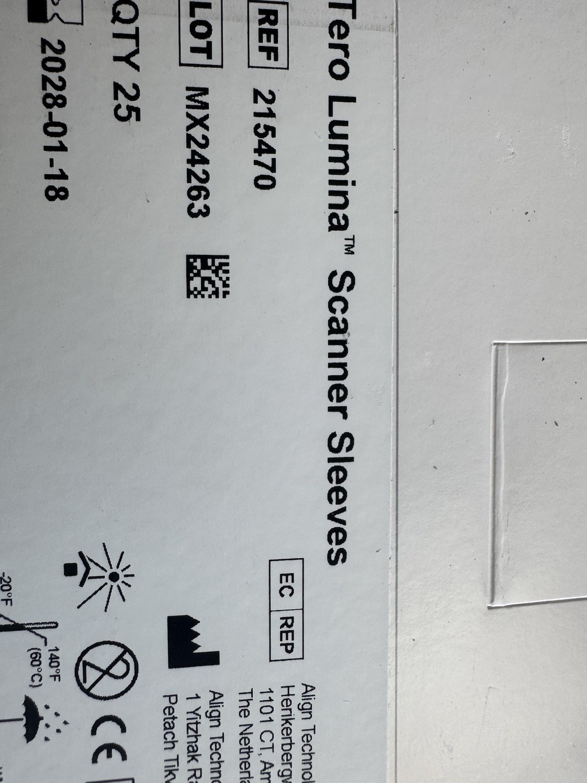 Itero Lumina Sleeves Lot Of 8 Boxes