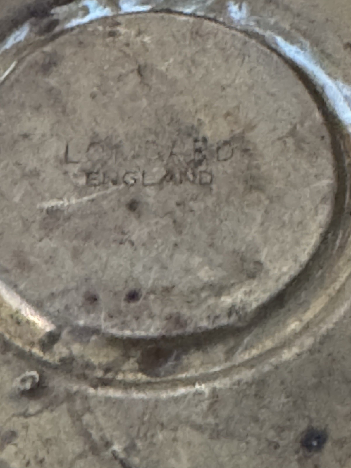 Lombard Umbrella Stand Brass Embossed Relief Colonial Pub Scene England 15" Tall