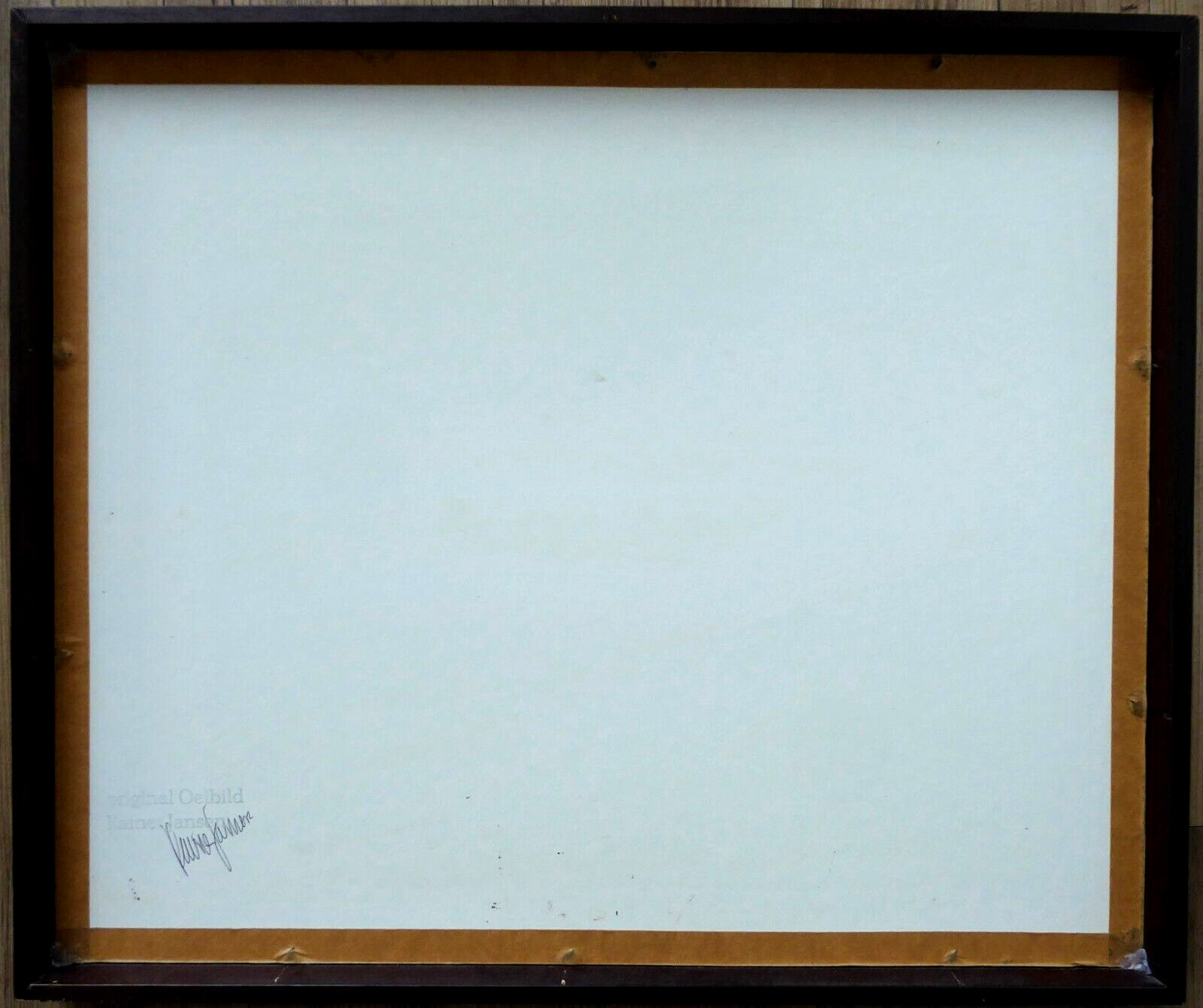 Rainer Jansen 1986 #1 Osnabrück Original Painting Great Unique!