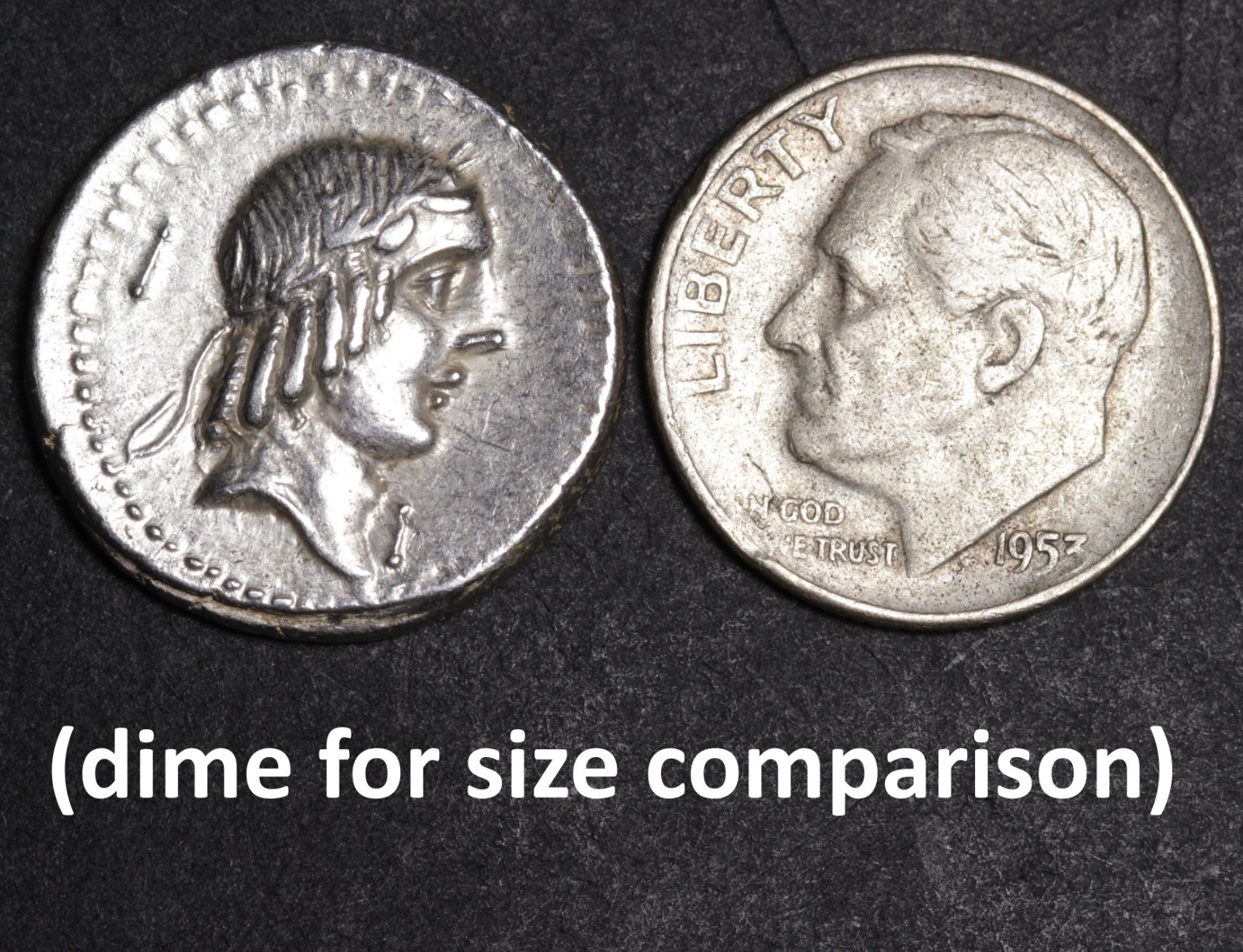 Apollo Denarius Ancient Roman Republic Silver Coin 90BC Piso Frugi Horseman