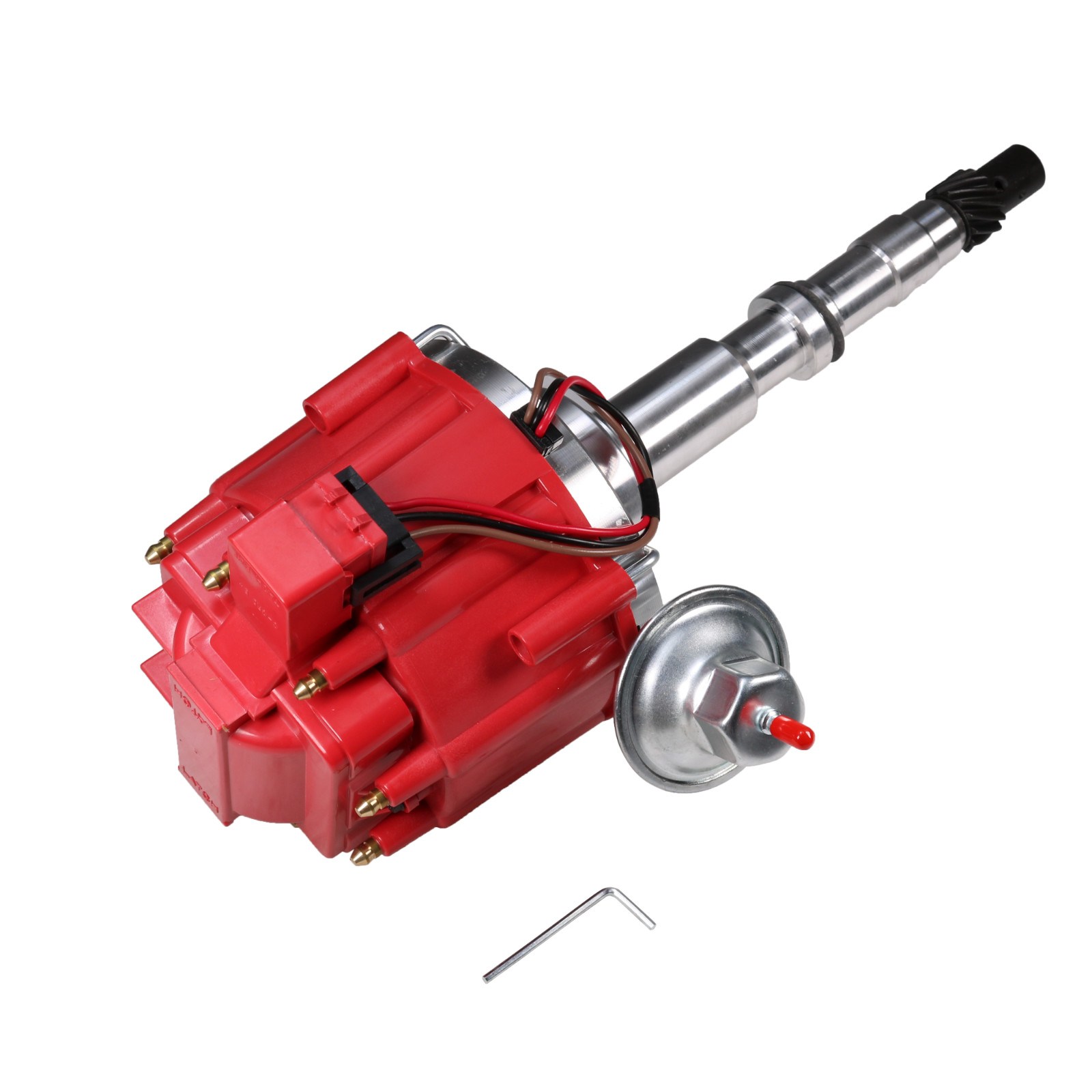 HEI Distributor 65K Volt Coil Red Cap Fits AMC Jeep CJ5 CJ7 304 390 401 360 V8