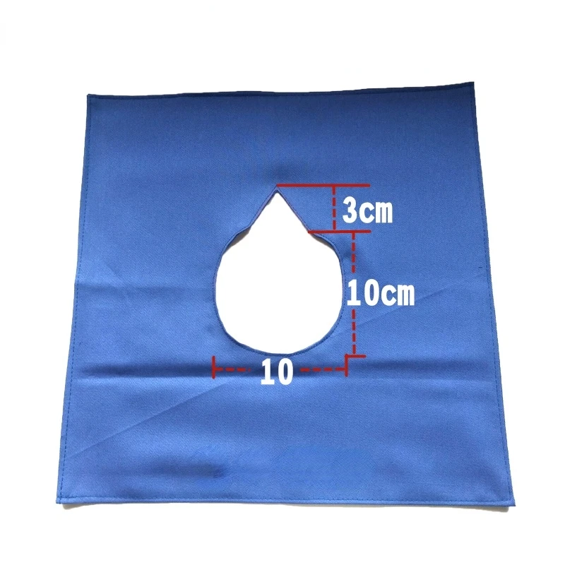 Cotton Medical Wrap Blue Breathable Surgical Instruments Cloth Surgical Drape