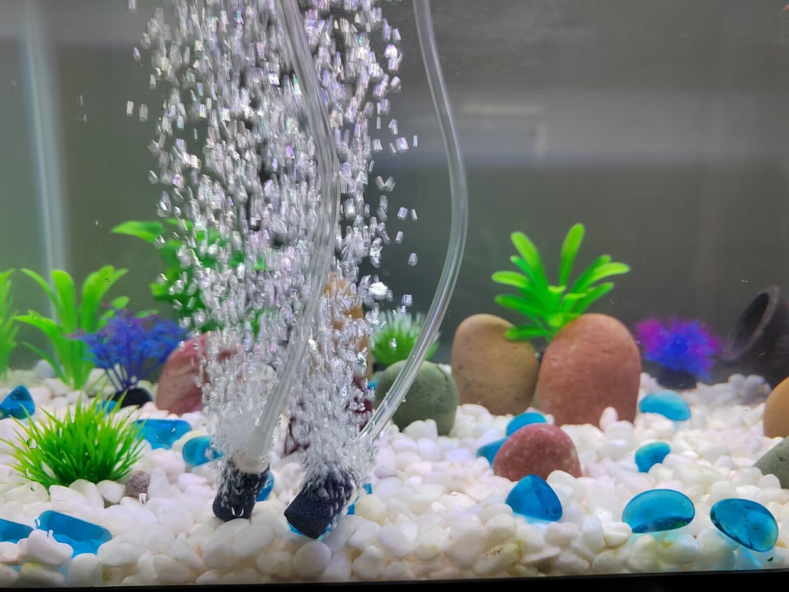 AQUANEAT 1" Air Stone Aquarium Fish Tank Aerator Diffuser Pump Hydroponics