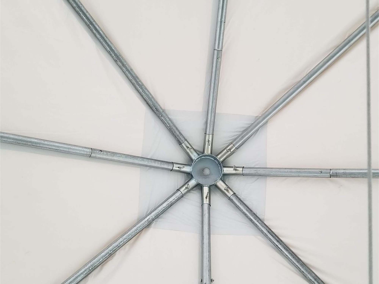 Commercial Frame Tent 20x20 White PVC Vinyl Canopy Waterproof Event Party Gazebo