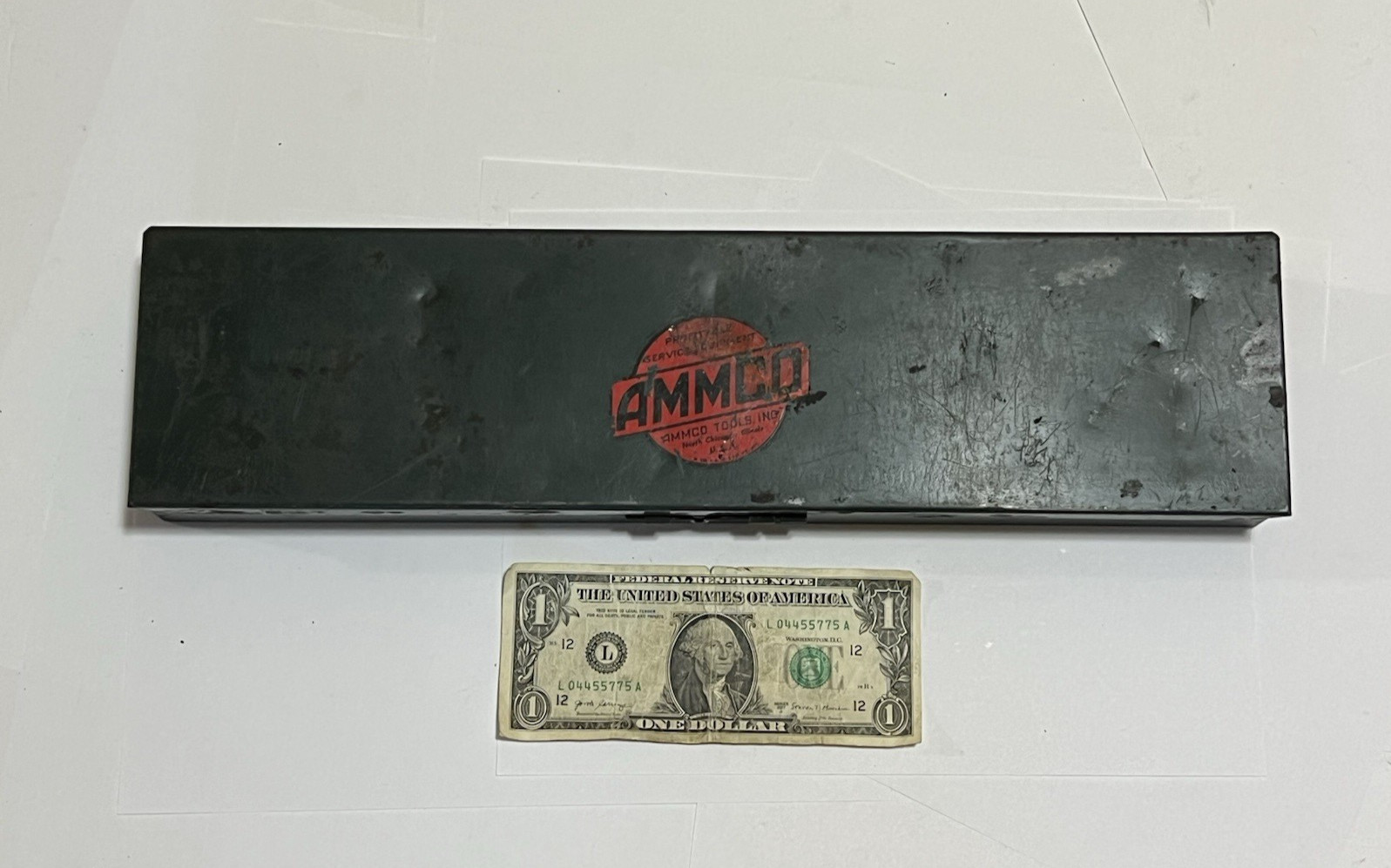 AMMCO Model 100 Vintage Small Bore Cylinder Hone Set in Box 47/64" - 1-5/16" USA