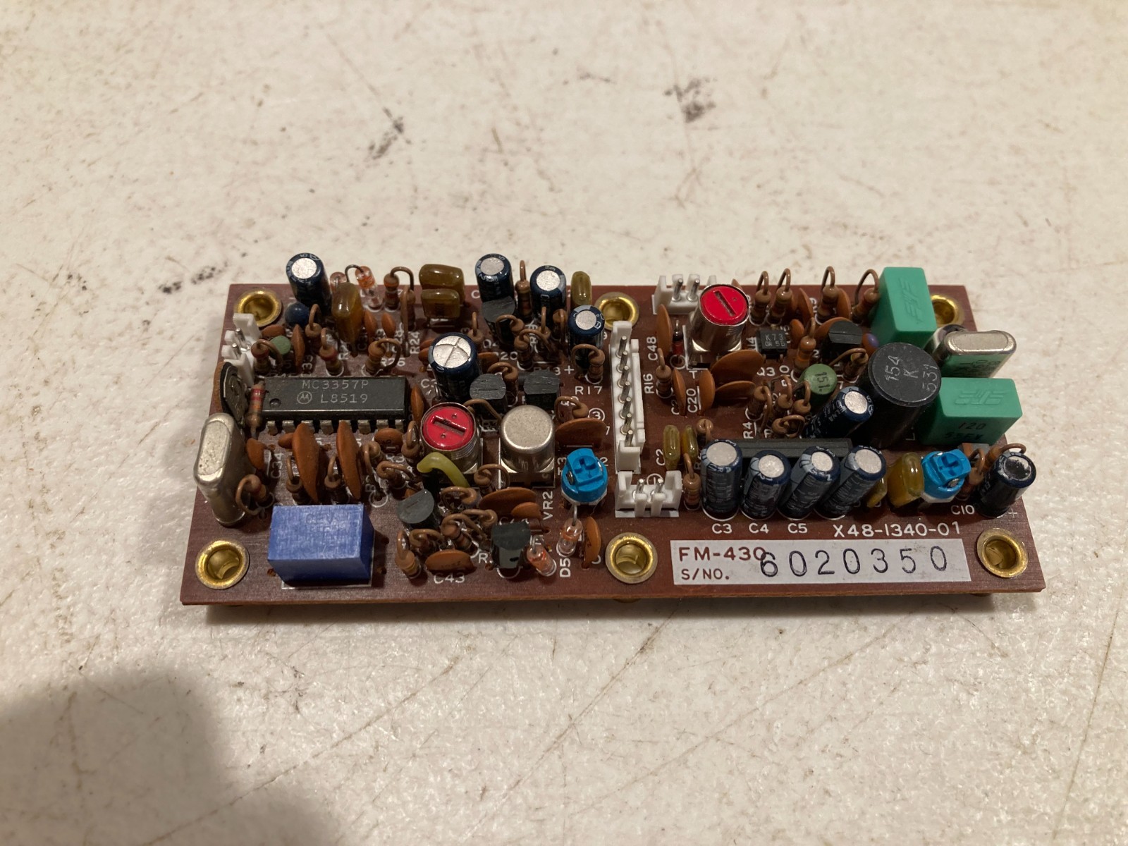 Kenwood FM-430 FM Unit Board