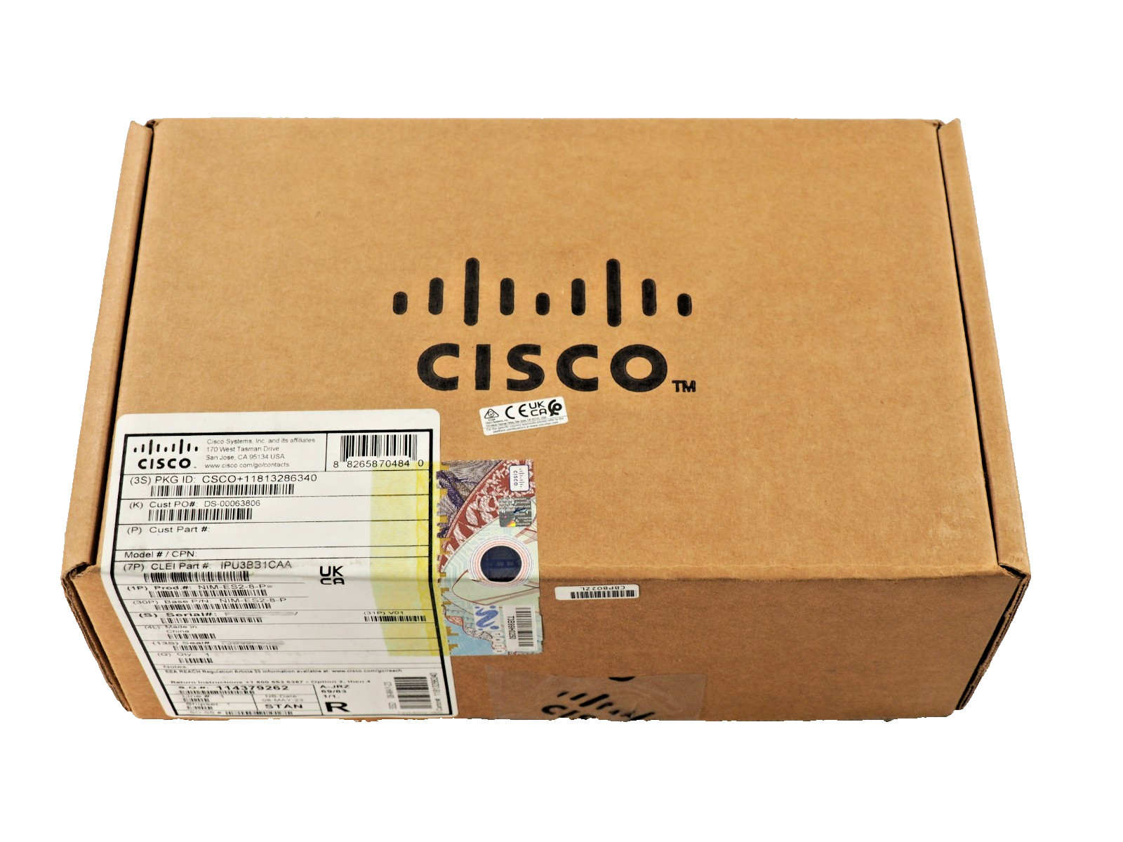 Cisco NIM-ES2-8-P 8-Port Gigabit Ethernet Switch Network Interface Module NEW