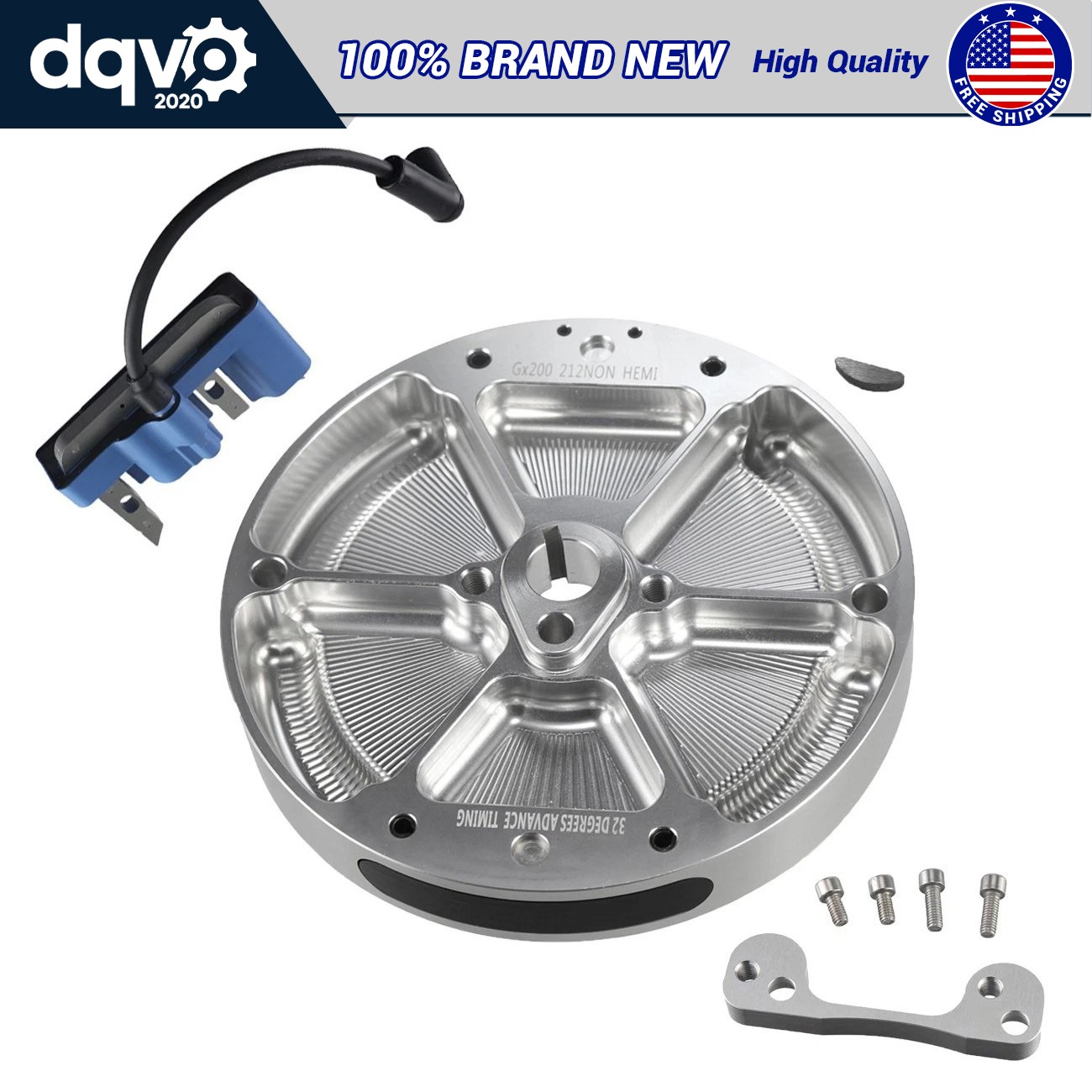 Flywheel PVL Digital Ignition Coil Bracket Ignition Coil for Predator212cc,GX160