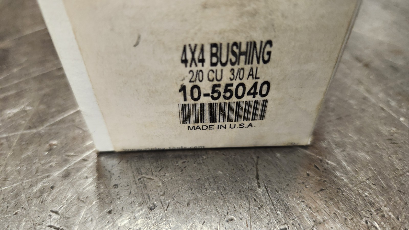 Ripley Utility Tools 10-55040 4x4 Bushing 2/0cu 3/0 AL for Cable Stripper NEW