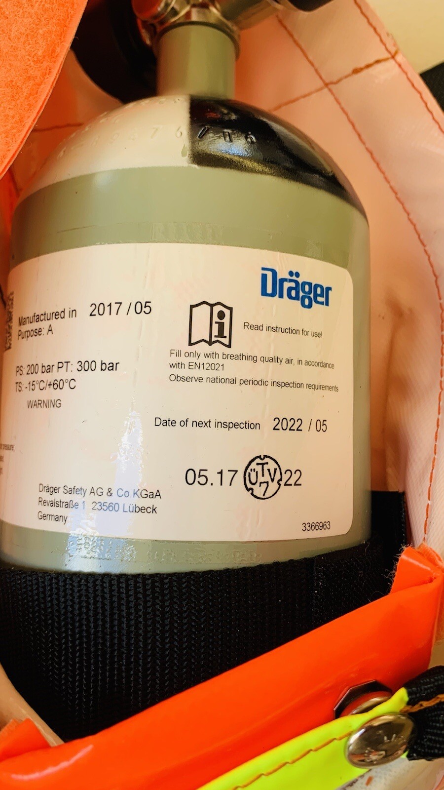 EEBD Drager Saver 15 Min