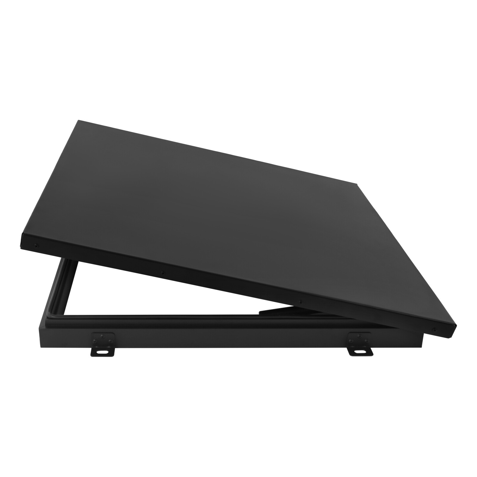 Industrial Galvanized Roof Access Hatch 24"L x 24"W Black