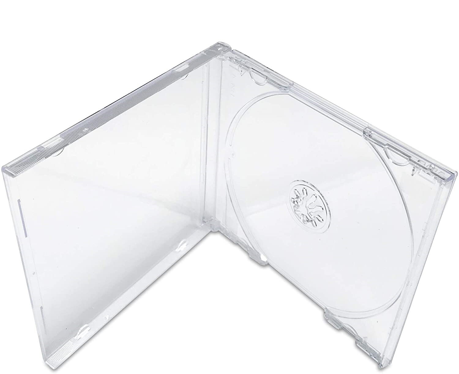 Sony PlayStation 1 PS1 PSOne Dreamcast Replacement Clear CD Disc Jewel Cases -50