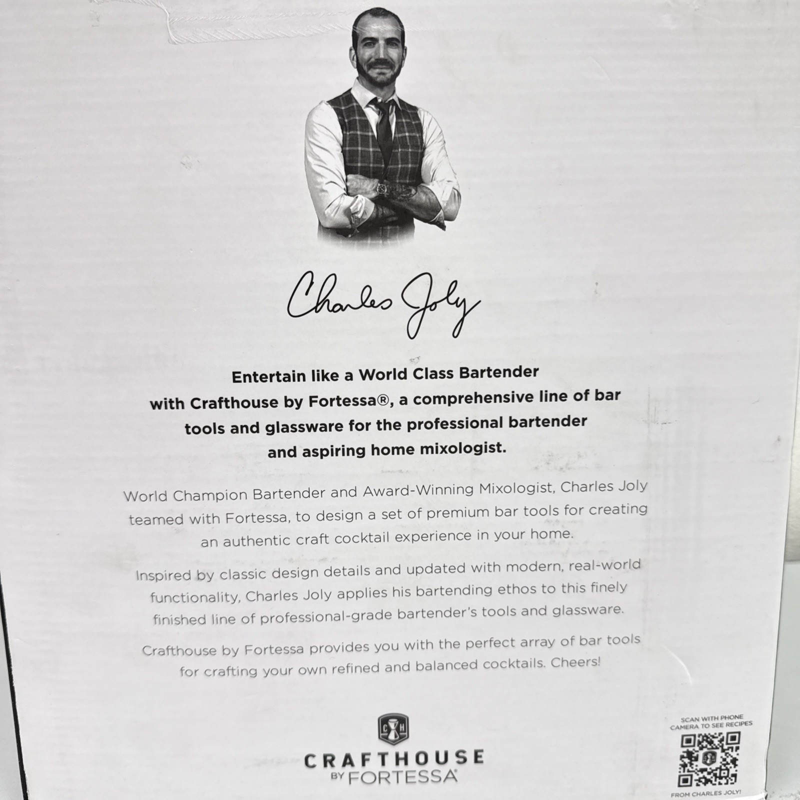 Crafthouse by Fortessa Professional Barware Glass Smoking Box